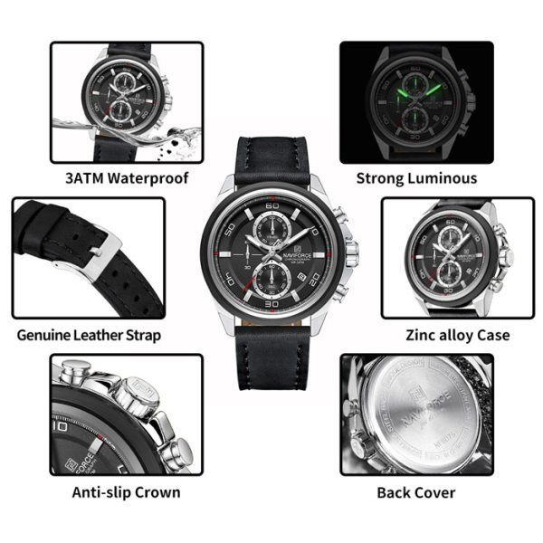 ساعت مچی مردانه نیوی فورس NAVIFORCE NF8075