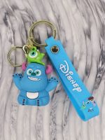 دسته کلید و آویز کیف سیلیکونی Monsters Inc. Disney