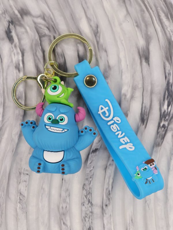 دسته کلید و آویز کیف سیلیکونی Monsters Inc. Disney