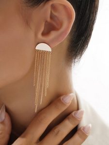 گوشواره آویز ژوپینگ XP25403