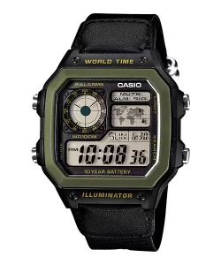 ساعت مچی دیجیتال مردانه کاسیو CASIO AE-1200WHB-1BVDF