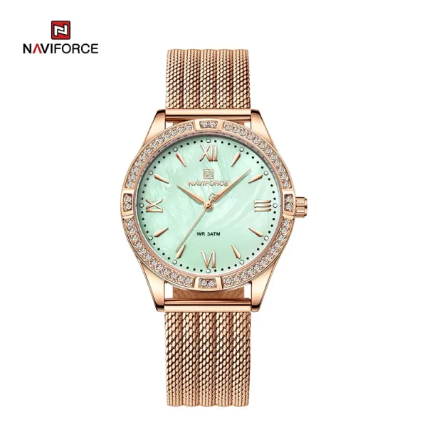 ساعت مچی زنانه نیوی فورس NAVIFORCE NF5028