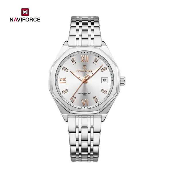 ساعت مچی زنانه نیوی فورس NAVIFORCE NF5052
