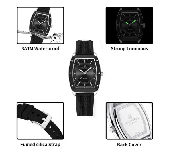 ساعت مچی زنانه نیوی فورس NAVIFORCE NF5049