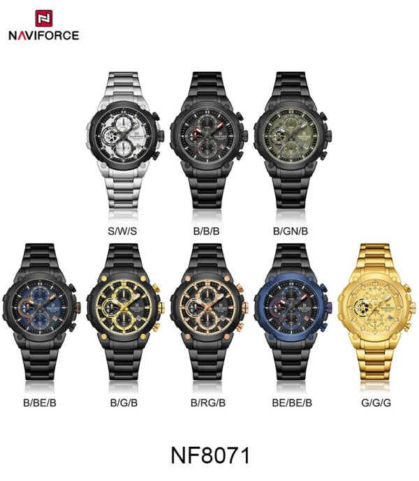 ساعت مچی مردانه نیوی فورس NAVIFORCE NF8071
