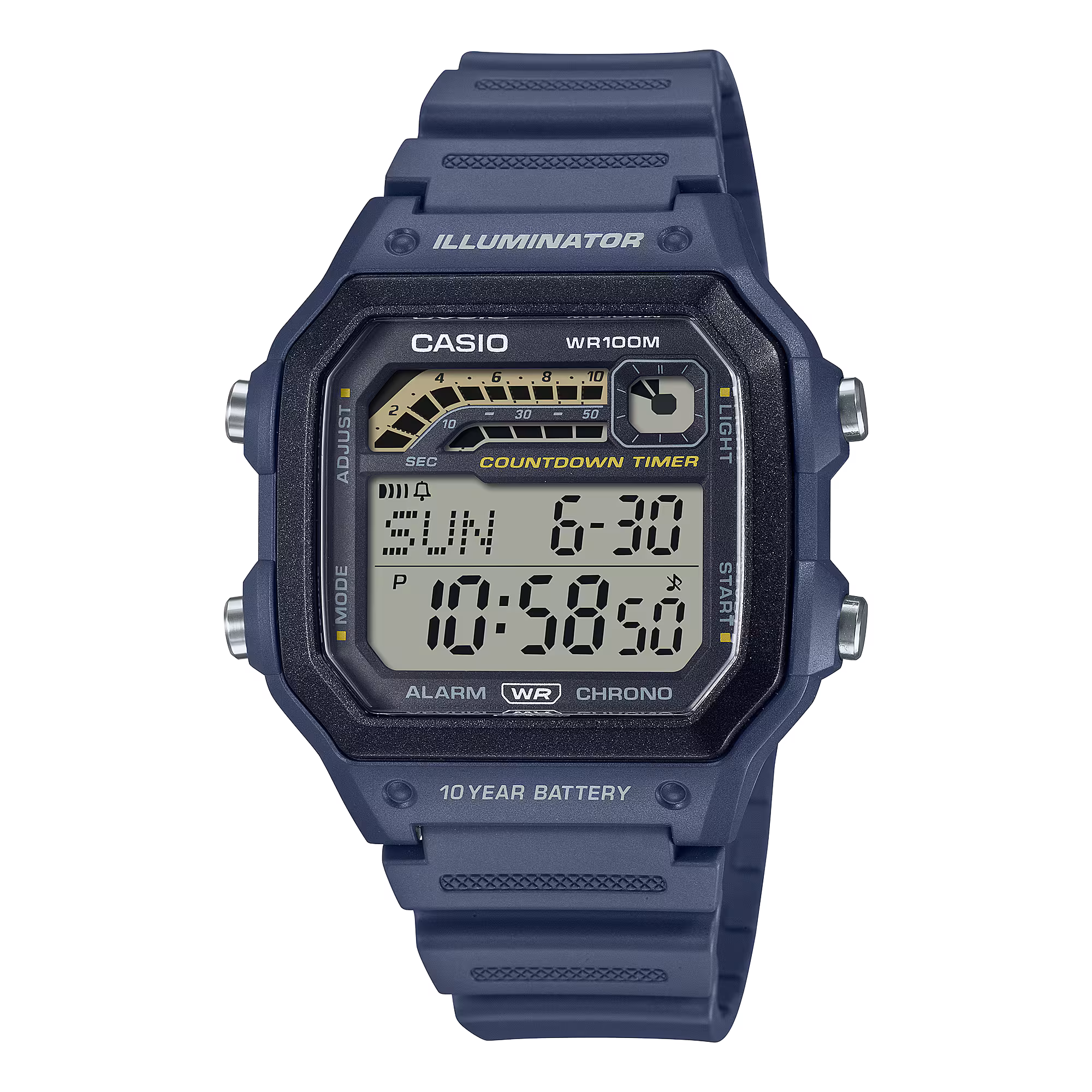 ساعت مچی دیجیتال مردانه کاسیو CASIO WS-1600H-2AVDF