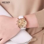 ساعت مچی زنانه مگیر MEGIR ML2058LREWE-0N0