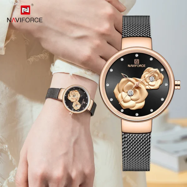 ساعت مچی زنانه نیوی فورس NAVIFORCE NF5013