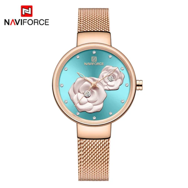ساعت مچی زنانه نیوی فورس NAVIFORCE NF5013