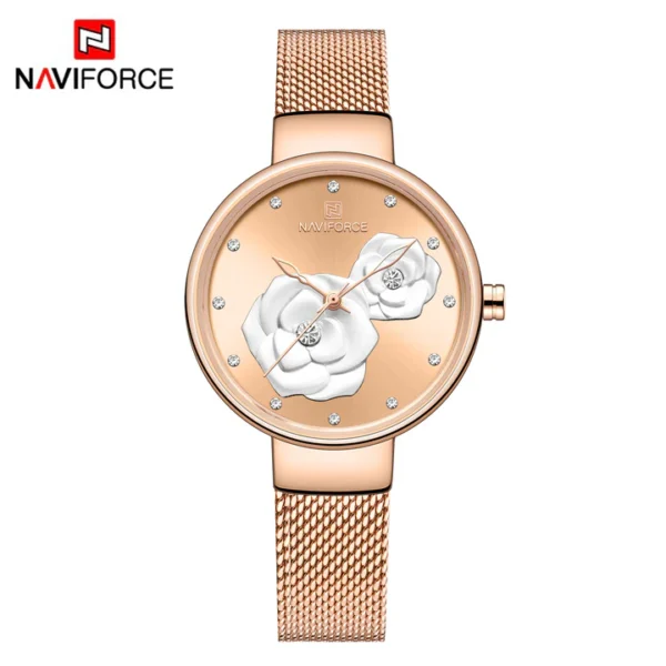 ساعت مچی زنانه نیوی فورس NAVIFORCE NF5013