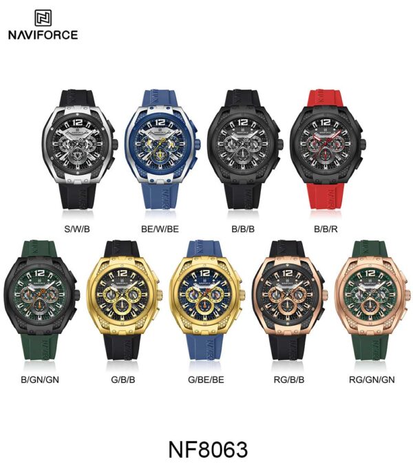 ساعت مچی مردانه نیوی فورس NAVIFORCE NF8063