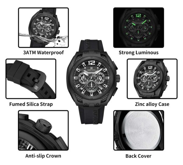 ساعت مچی مردانه نیوی فورس NAVIFORCE NF8063