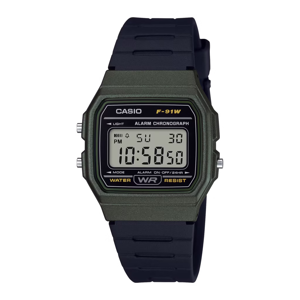 ساعت مچی یونیسکس کاسیو CASIO F-91WM-3ADF