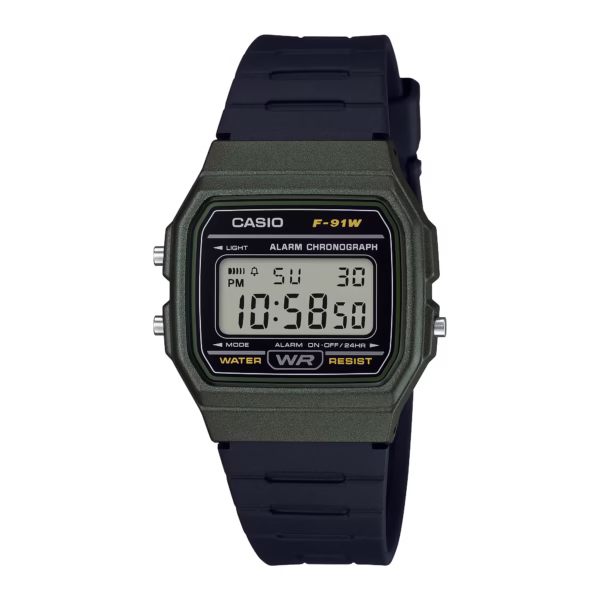 ساعت مچی یونیسکس کاسیو CASIO F-91WM-3ADF