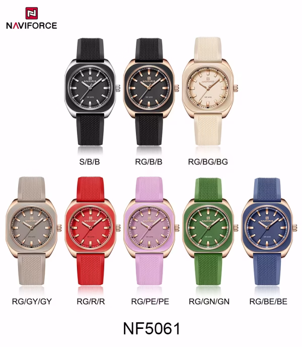 ساعت مچی زنانه نیوی فورس NAVIFORCE NF5061