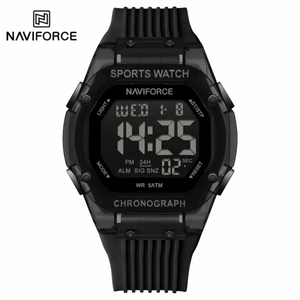 ساعت مچی دیجیتال مردانه نیوی فورس NAVIFORCE NF7113 مشکی