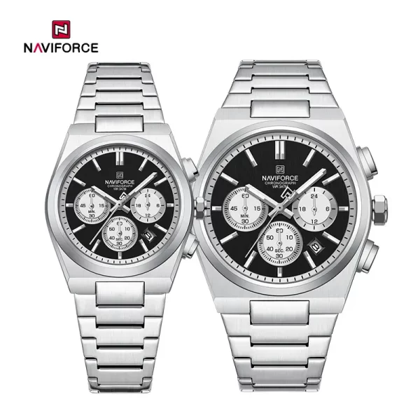 ساعت مچی ست زنانه مردانه نیوی فورس NAVIFORCE NF8048