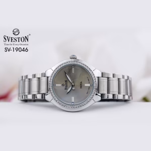 ساعت مچی زنانه سوستون SV-19046 طوسی