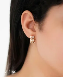 گوشواره نگینی ژوپینگ XP25085
