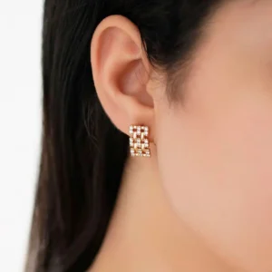 گوشواره نگینی ژوپینگ XP25085