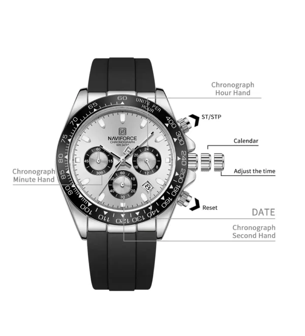 ساعت مچی مردانه نیوی فورس NAVIFORCE NF8054