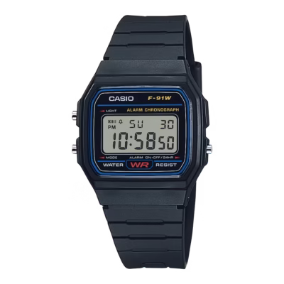 ساعت مچی یونیسکس کاسیو CASIO F-91W-1DG