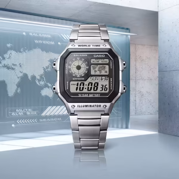 ساعت مچی مردانه کاسیو CASIO AE-1200WHD-1AVDF - تصویر 8